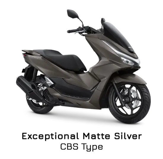 PCX 160 ABS Phenomenal Matte Silver