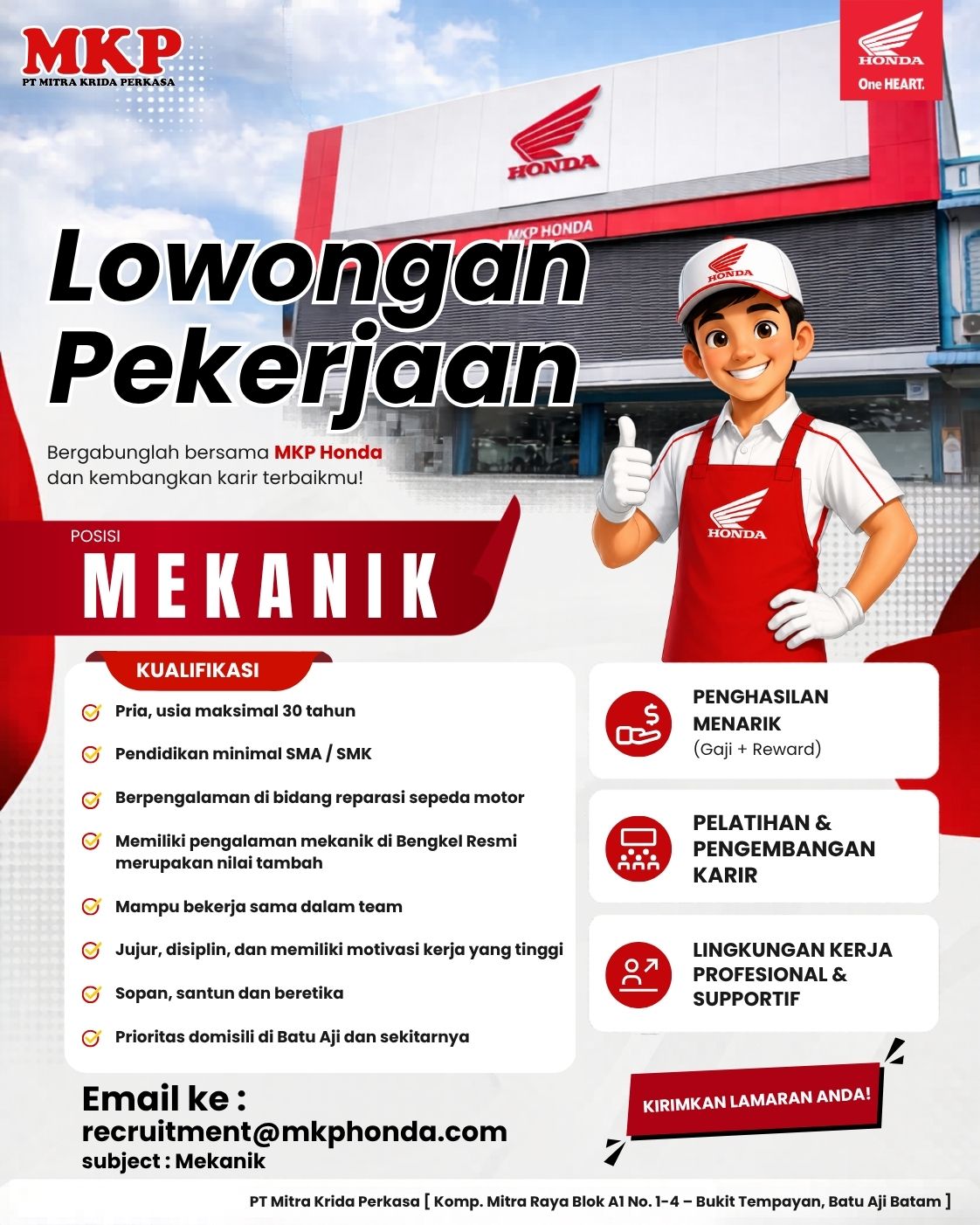 Lowongan Kerja Mekanik